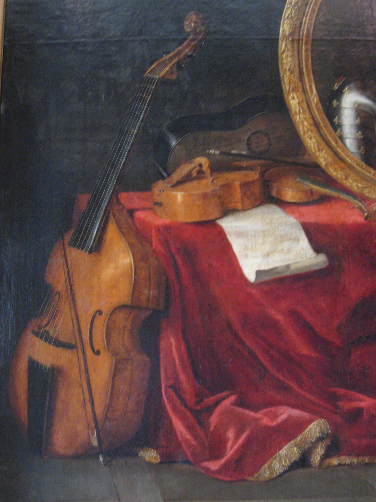 Painting of the viol